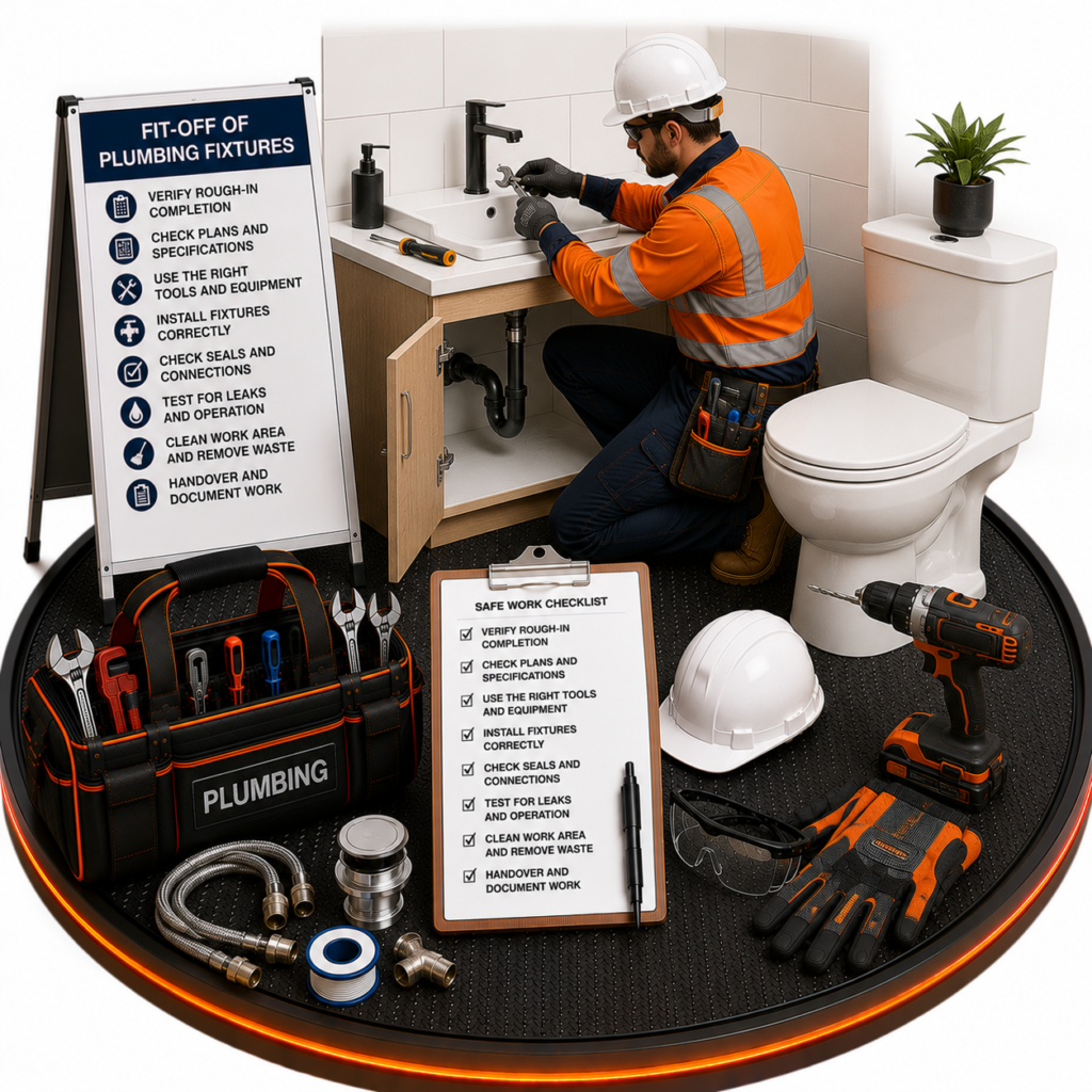 Fit-Off of Plumbing Fixtures SWMS