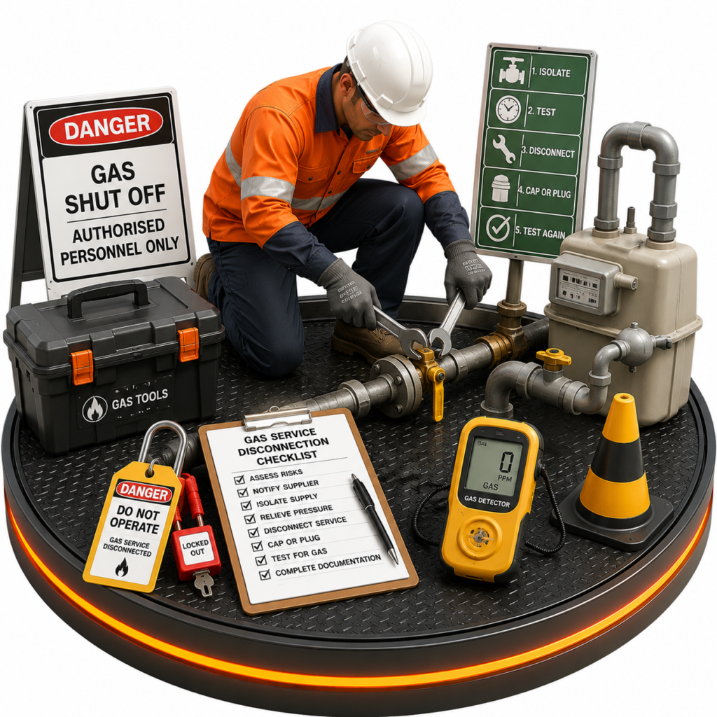 Gas Services Disconnection SWMS
