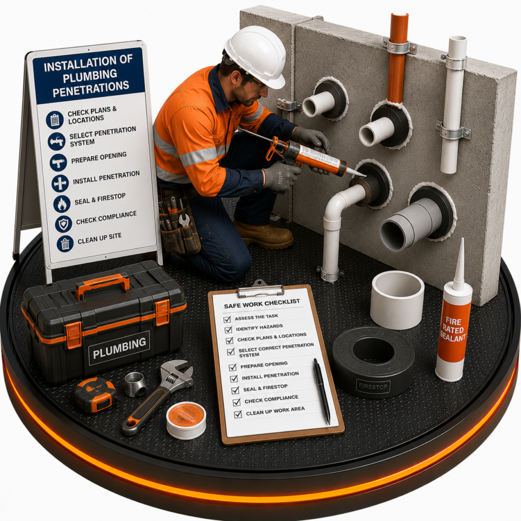 Installation of Penetrations SWMS