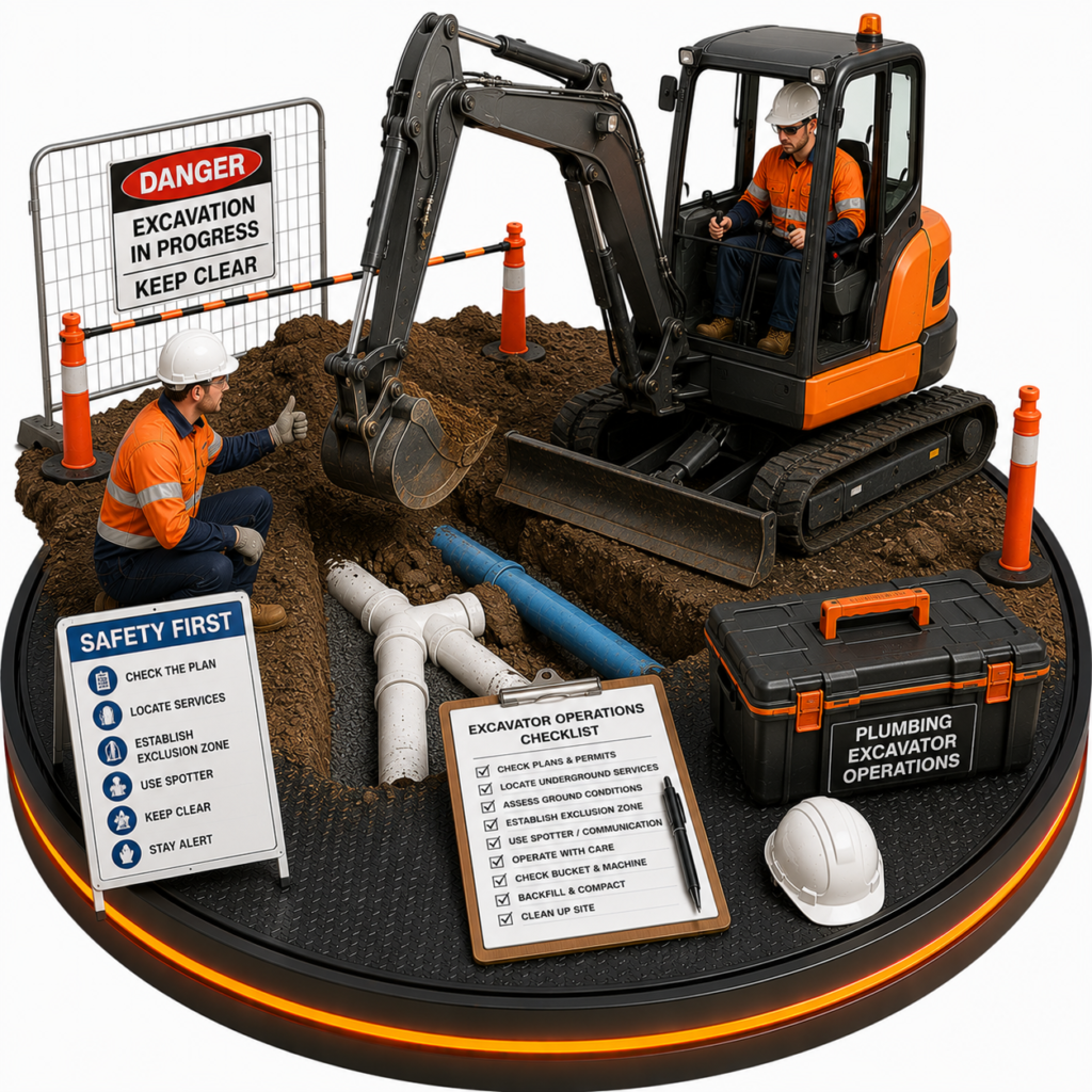 Excavator SWMS