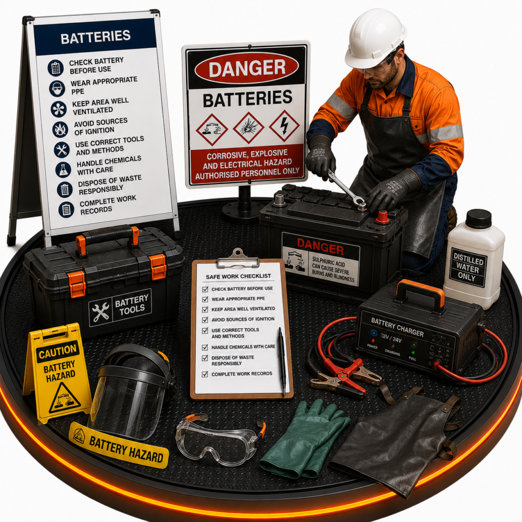 Battery Handling & Charging SWMS