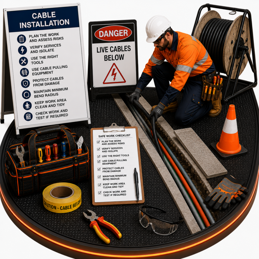 Cable Installation SWMS