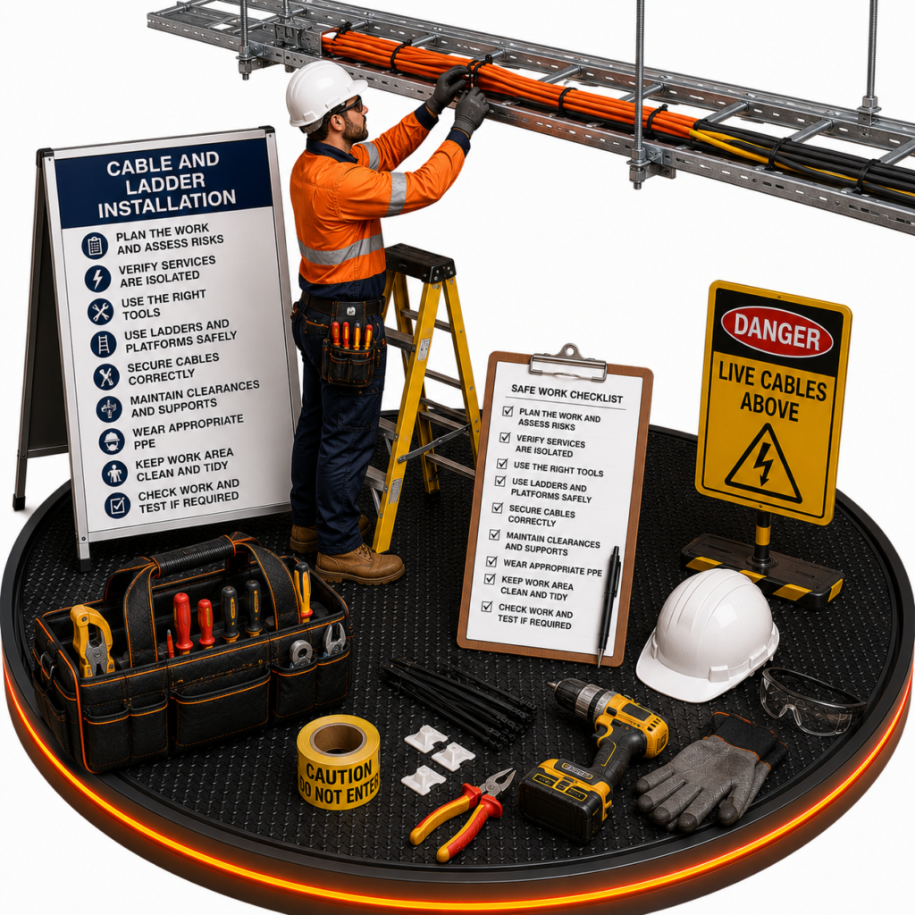 Cable Tray & Ladder Installation SWMS