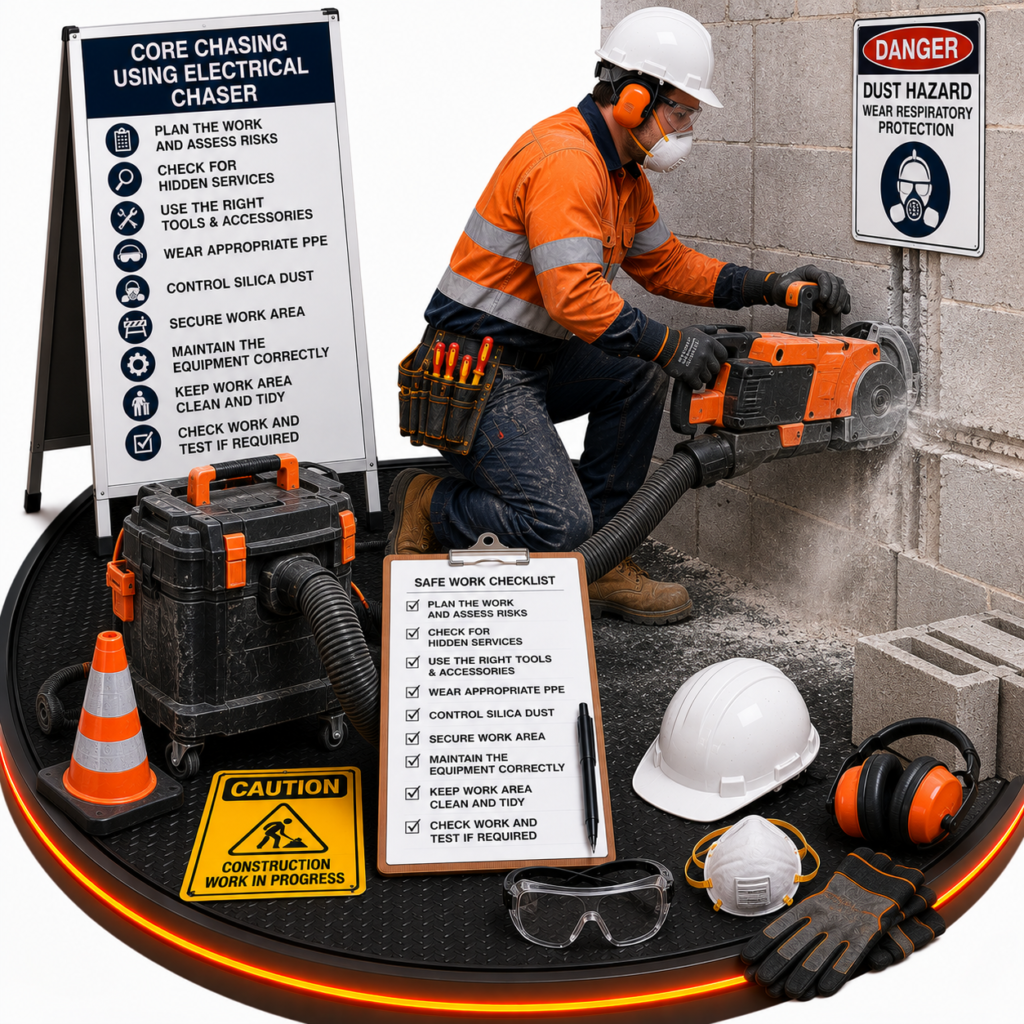 Core Chasing Using Electrical Chaser SWMS