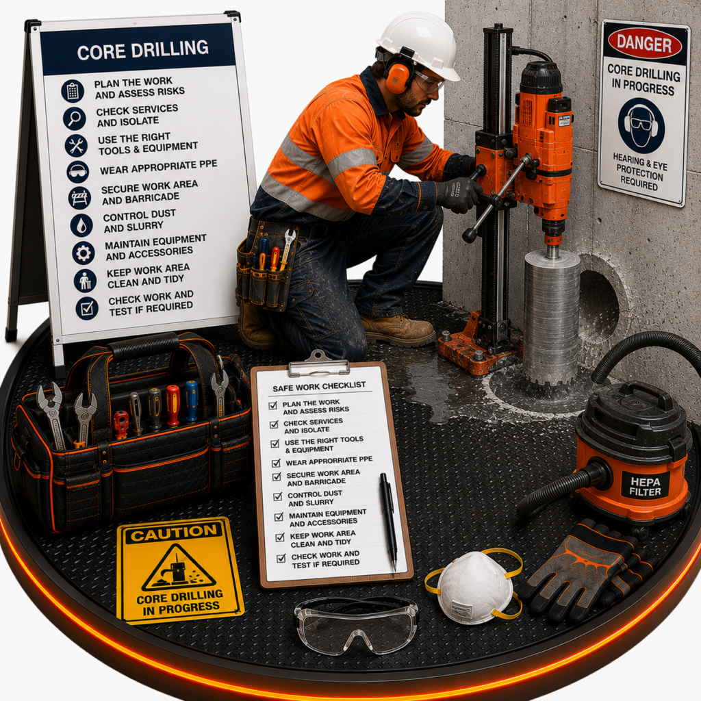 Core Drilling SWMS