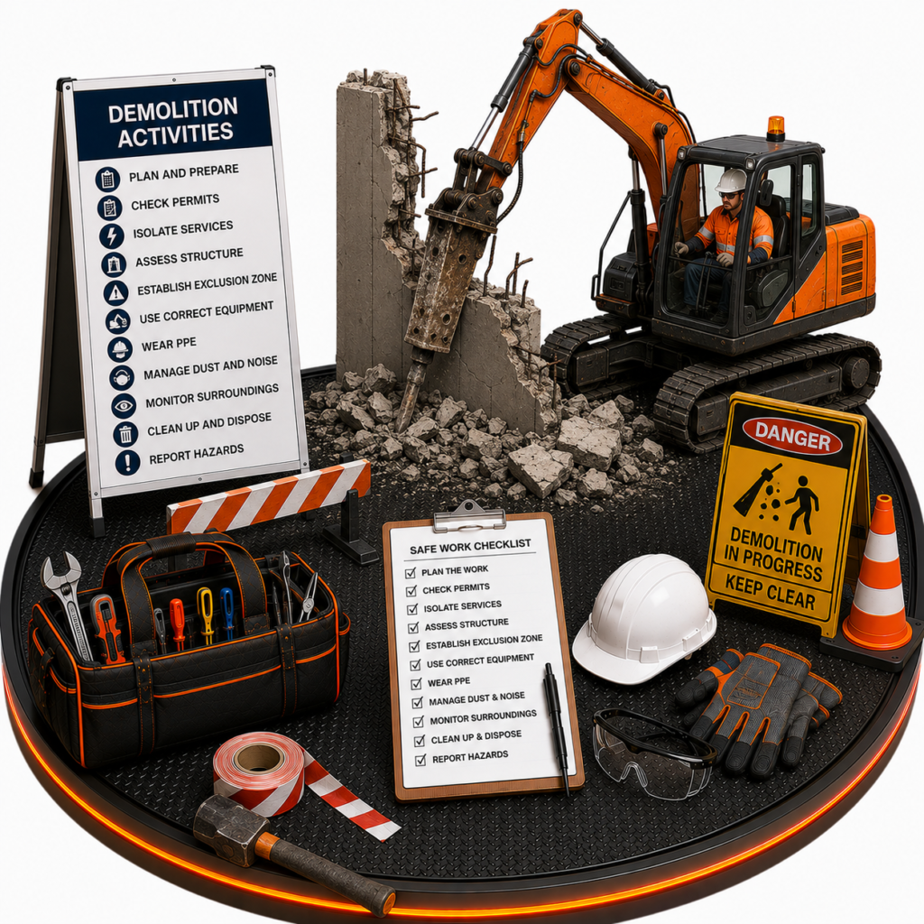 Demolition Activities SWMS