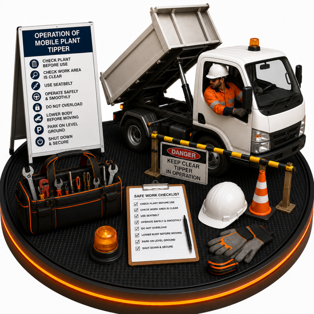 Operation of Mobile Plant – Tipper SWMS