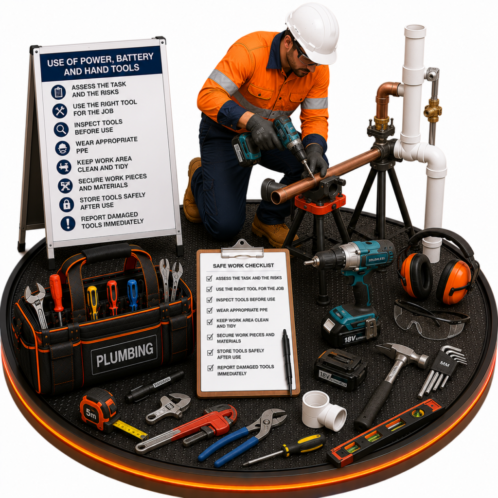 Power, Battery & Hand Tools SWMS