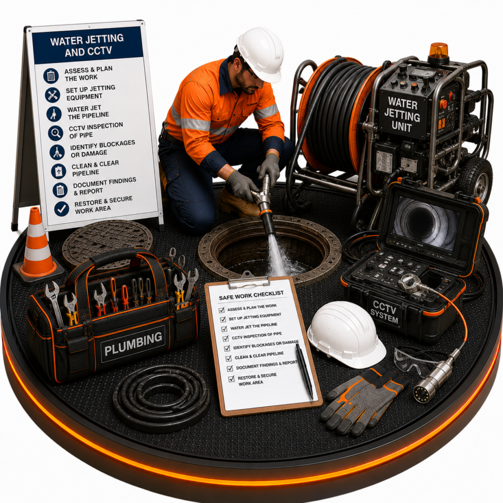 Water Jetting & CCTV SWMS