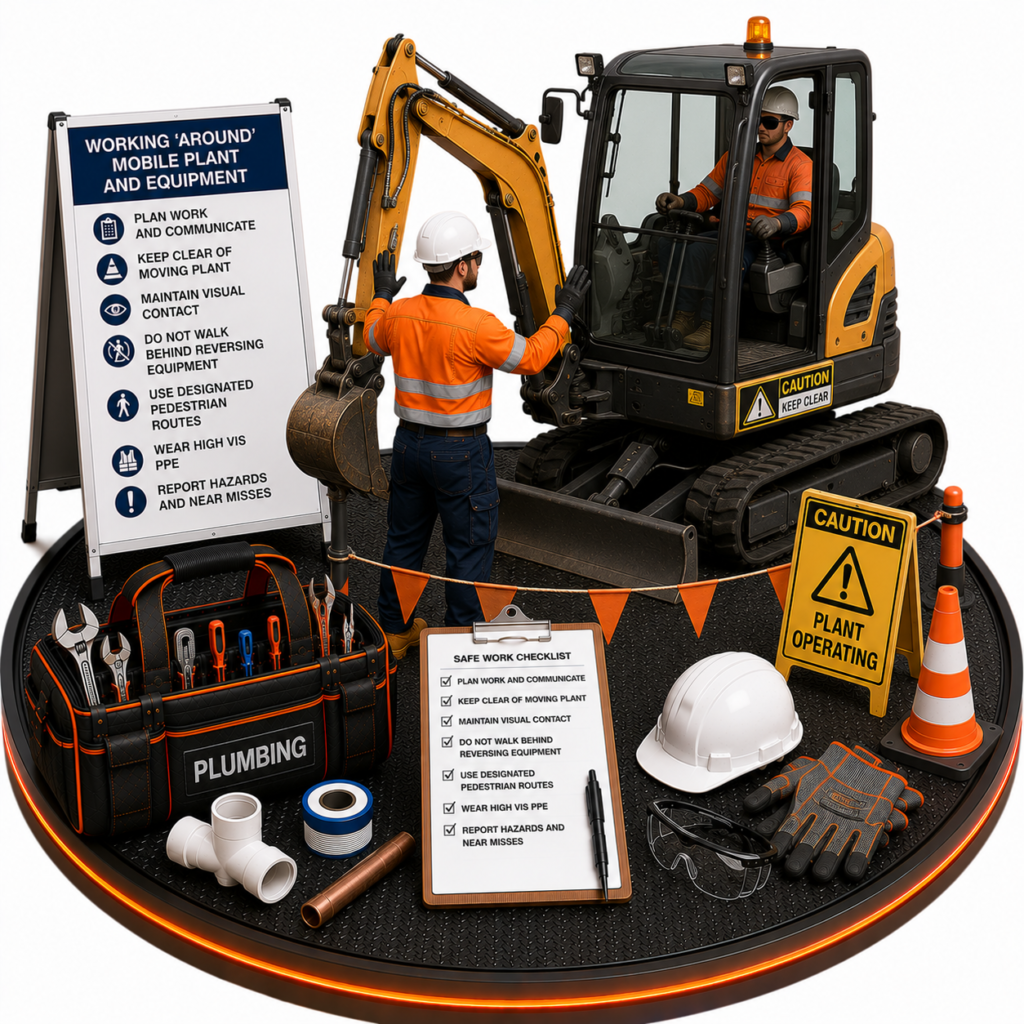 Working Around Mobile Plant & Equipment SWMS